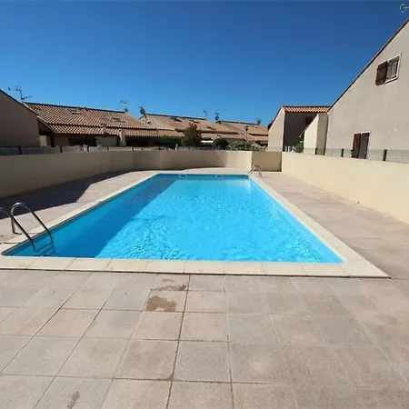 Villa Jolie D'angle Pour 5 Couchages, Clim Sejour, Terrasse, Parking Dans Securisee Piscine Commune 400m De La Lrjp16 Portiragnes