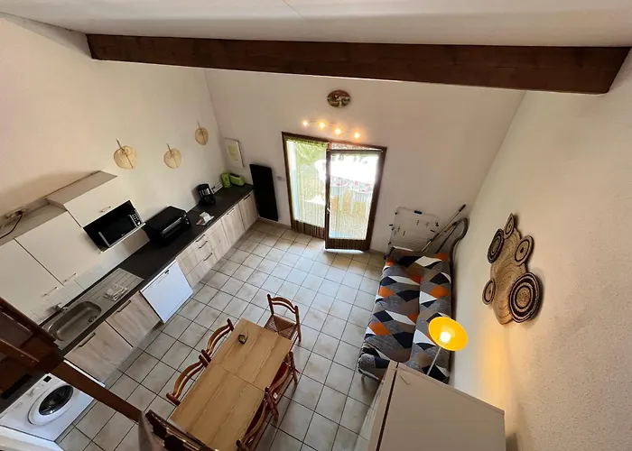 Jolie D'angle Pour 5 Couchages, Clim Sejour, Terrasse, Parking Dans Securisee Piscine Commune 400m De La Lrjp16